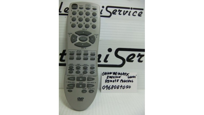 Emerson 076R0ET050 remote control
